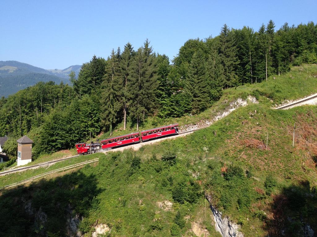 Hupfmuehle Pension Sankt Wolfgang im Salzkammergut ภายนอก รูปภาพ