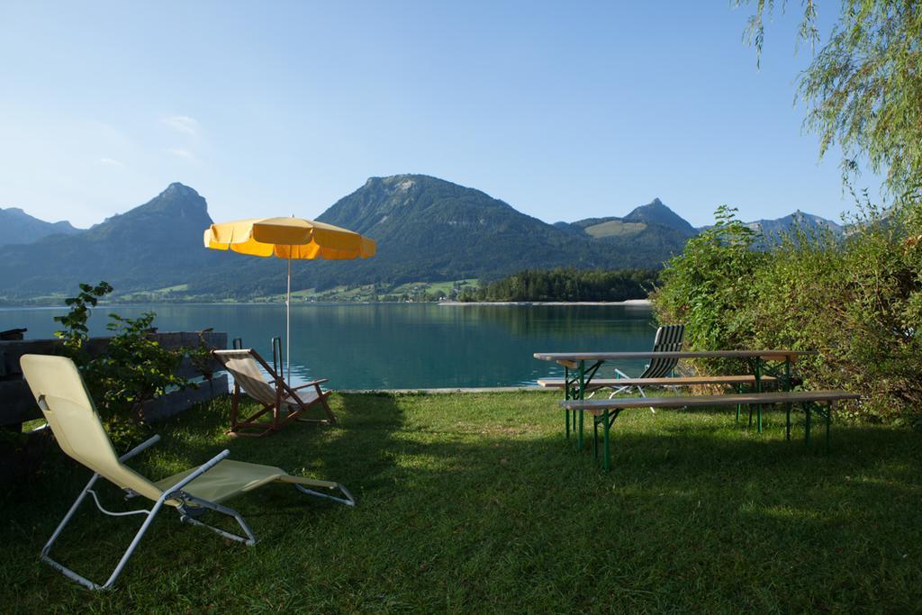 Hupfmuehle Pension Sankt Wolfgang im Salzkammergut ภายนอก รูปภาพ