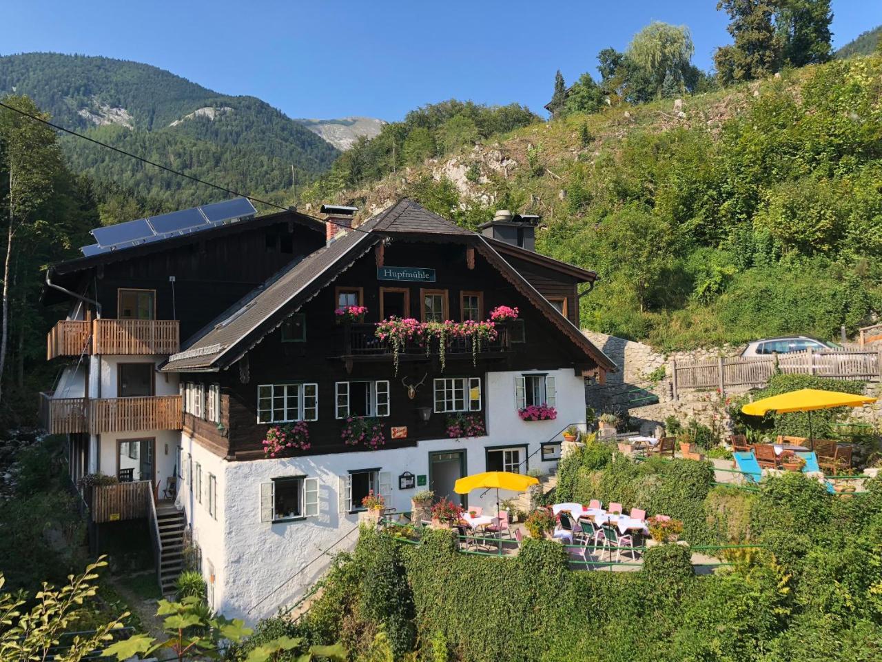 Hupfmuehle Pension Sankt Wolfgang im Salzkammergut ภายนอก รูปภาพ